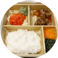 テイクアウトのお弁当